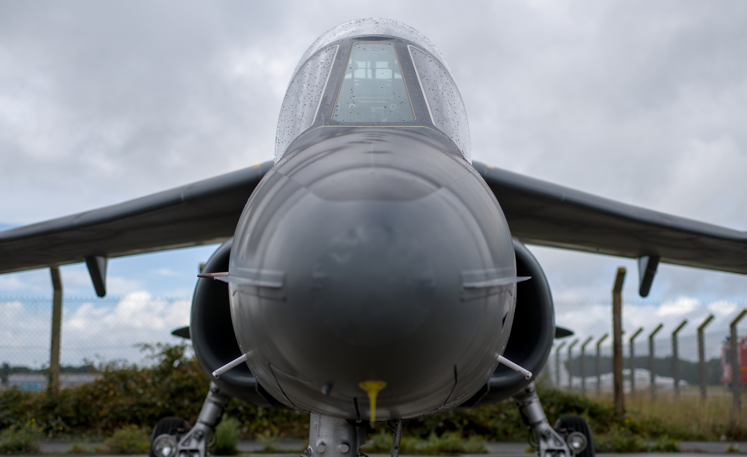 Alphajet de la BA120 en pause à Rennes